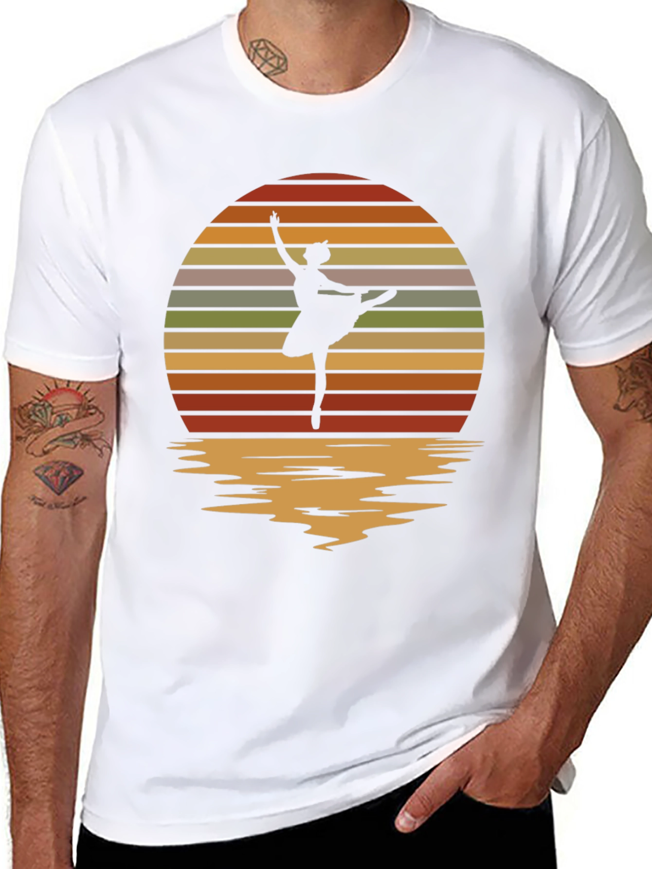 Ballet Sunset Graphic Tee