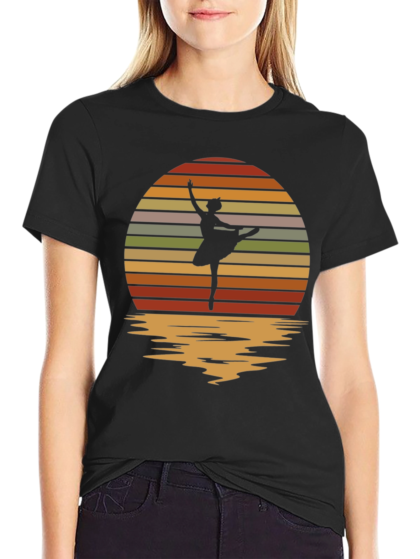 Ballet Sunset Graphic Tee