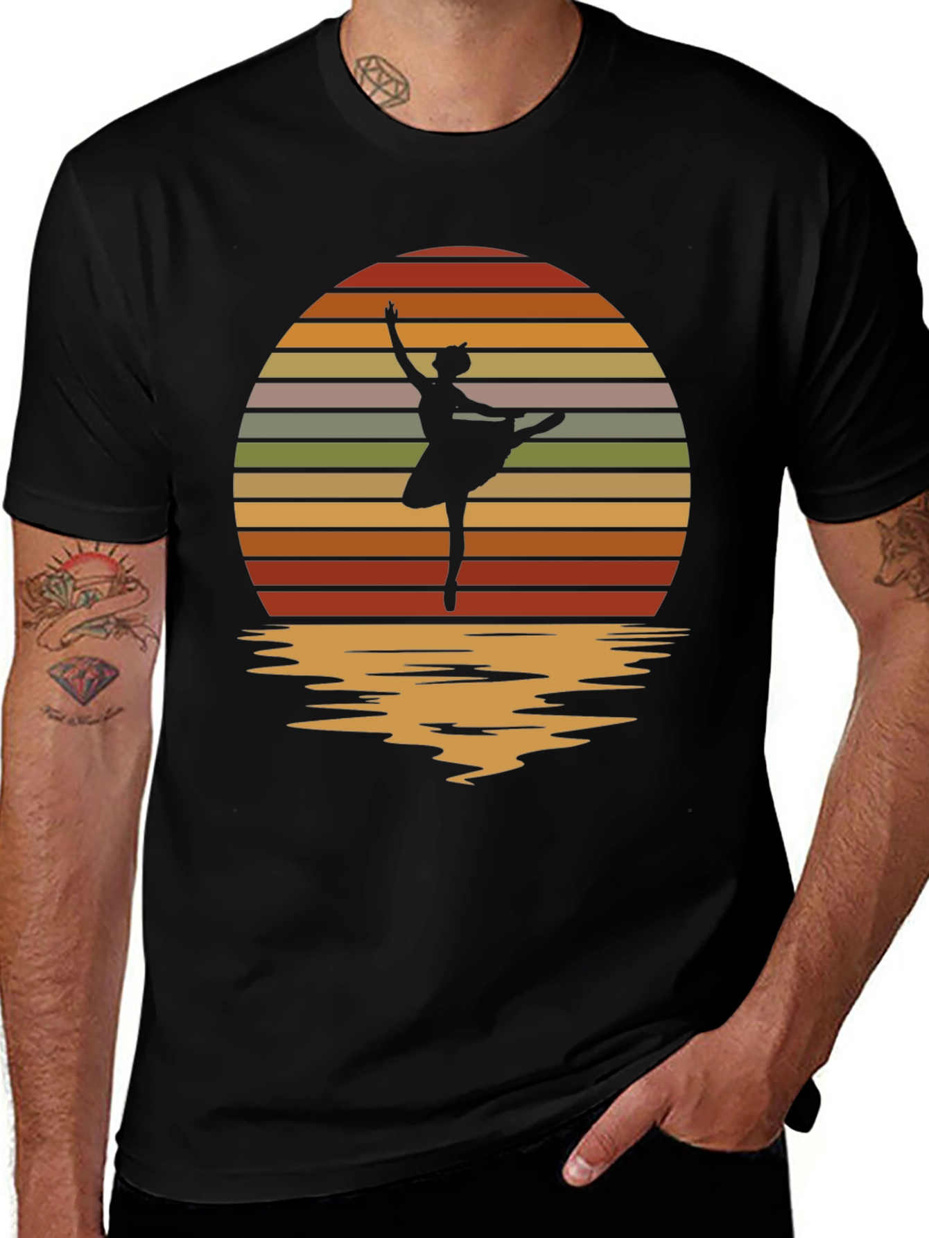 Ballet Sunset Graphic Tee