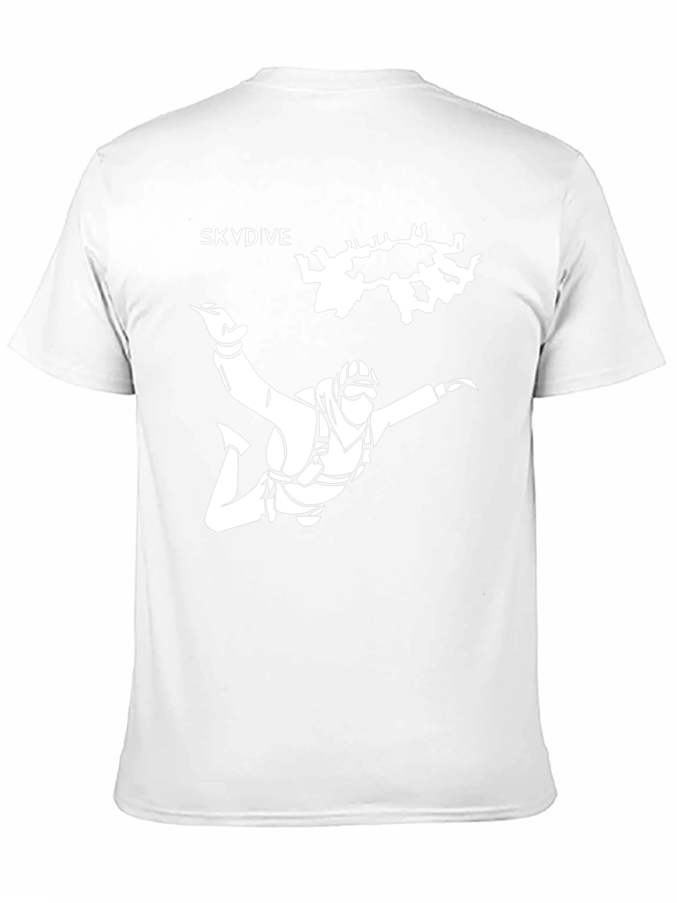 Skydive Graphic Black T-Shirt