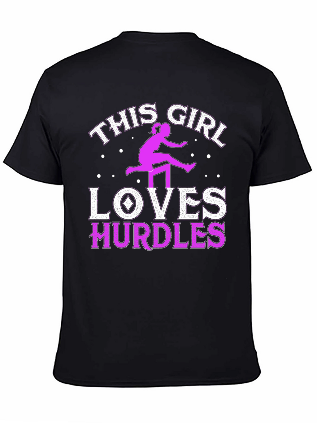 This Girl Loves Hurdles Graphic Tee