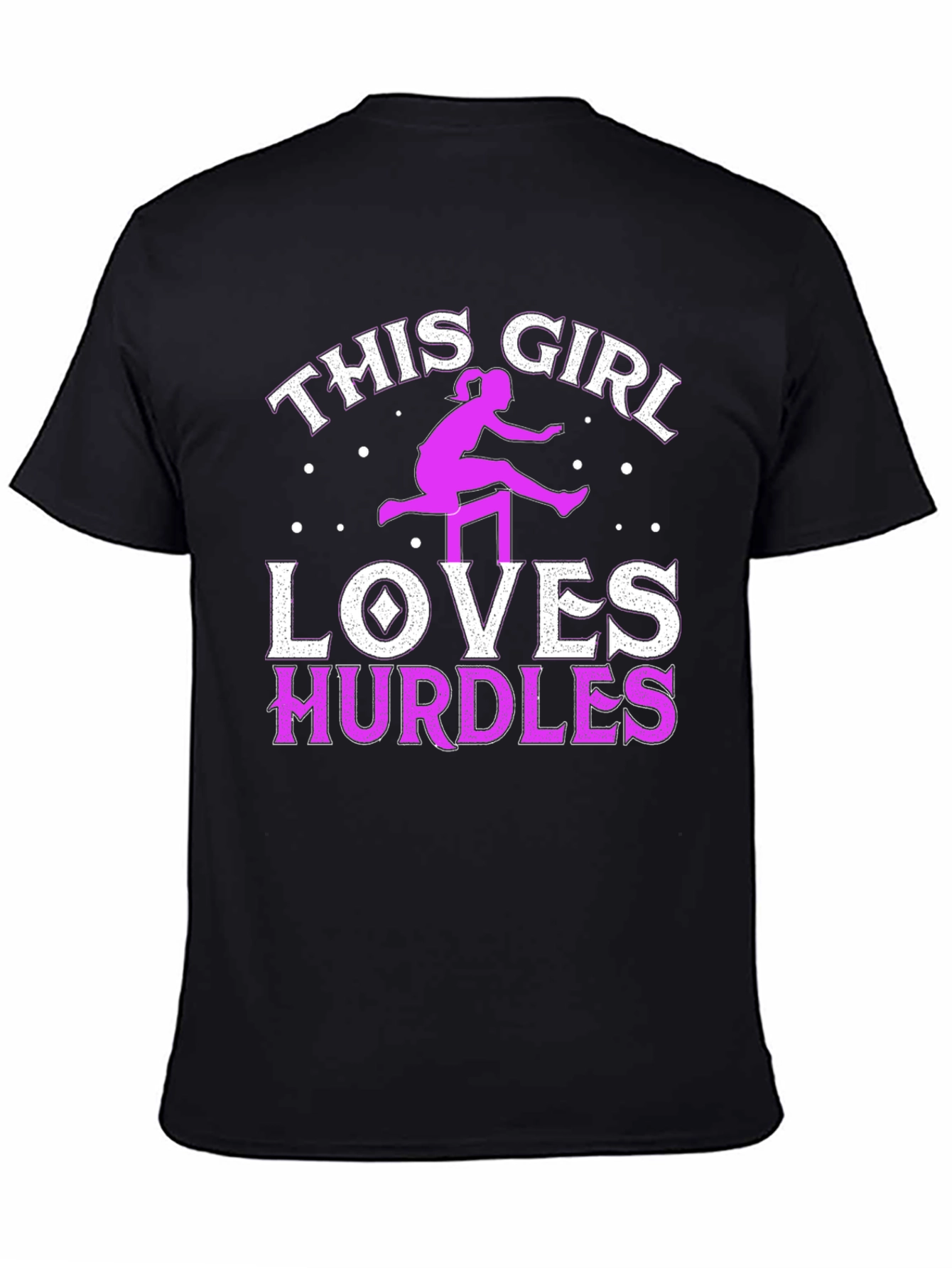 This Girl Loves Hurdles Graphic Tee