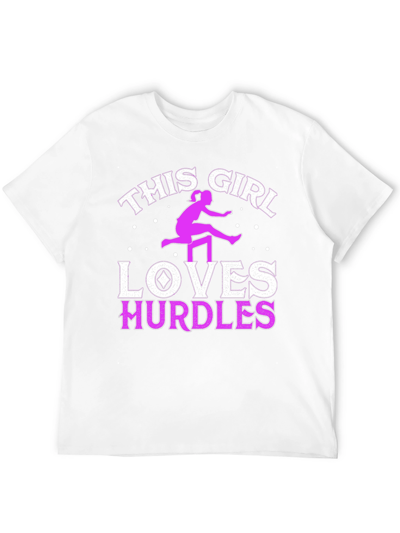 This Girl Loves Hurdles Graphic Tee