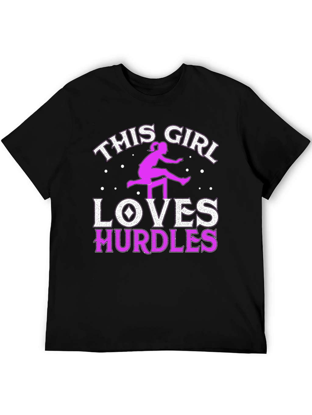 This Girl Loves Hurdles Graphic Tee