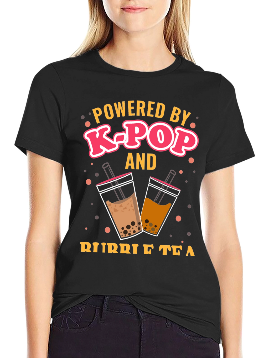 K-Pop & Bubble Tea Graphic Tee