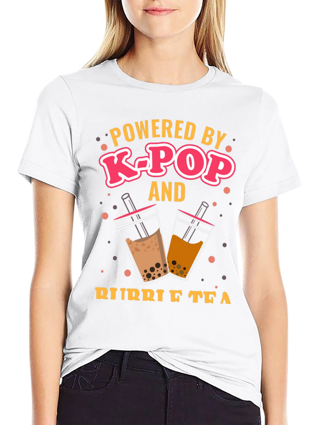 K-Pop & Bubble Tea Graphic Tee