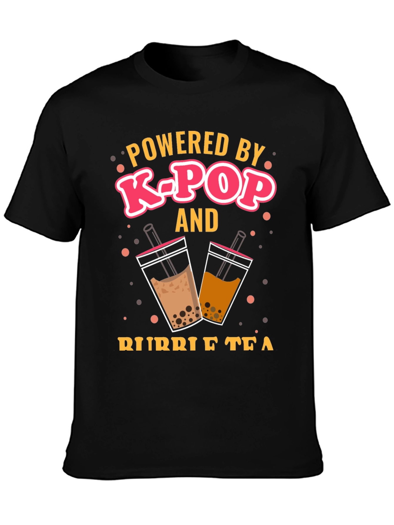 K-Pop & Bubble Tea Graphic Tee