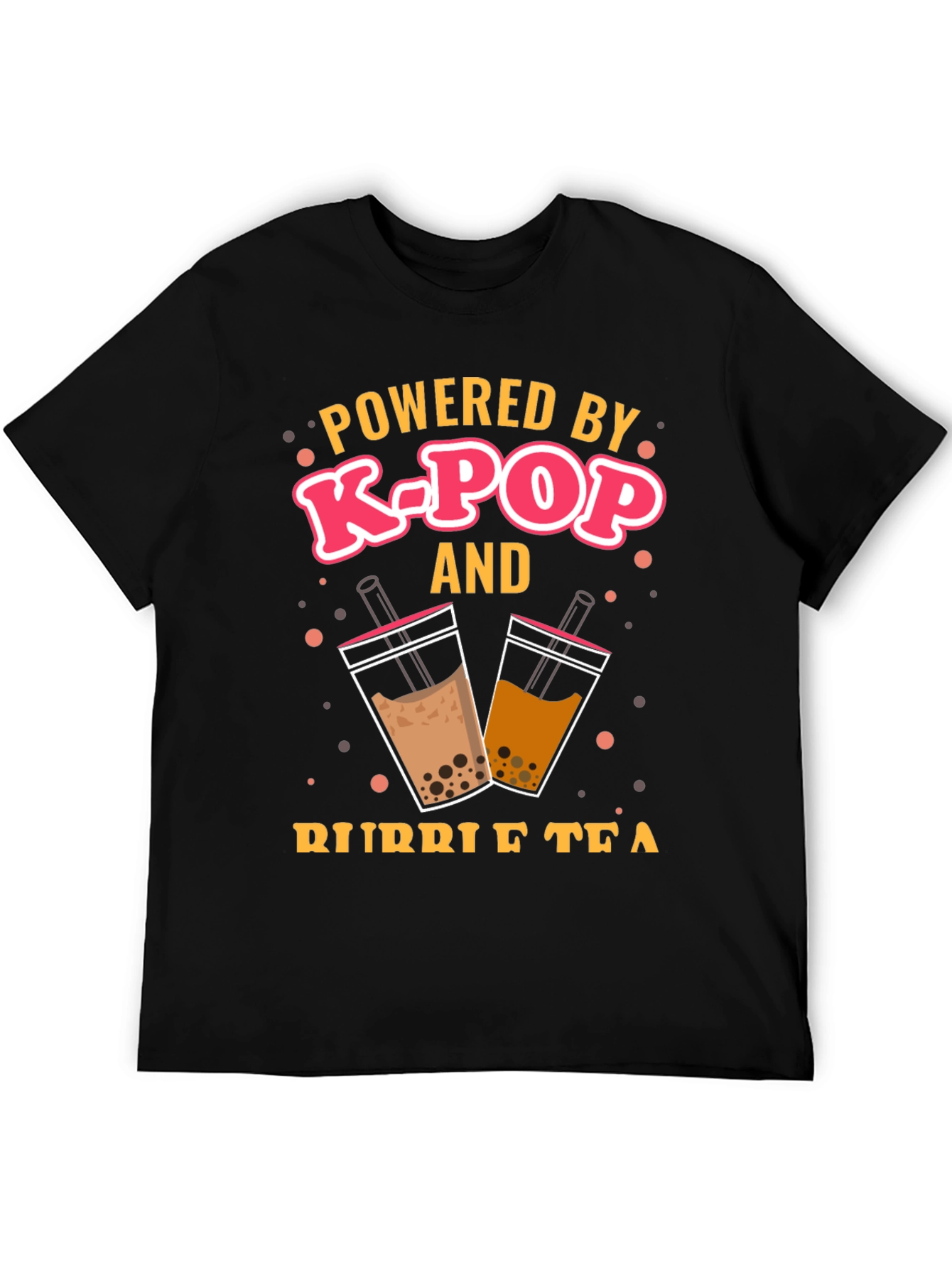 K-Pop & Bubble Tea Graphic Tee