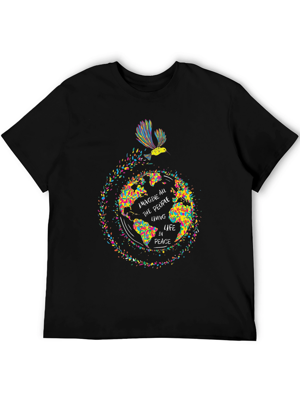 Imagine Peace Graphic Tee - Soft Cotton Comfort