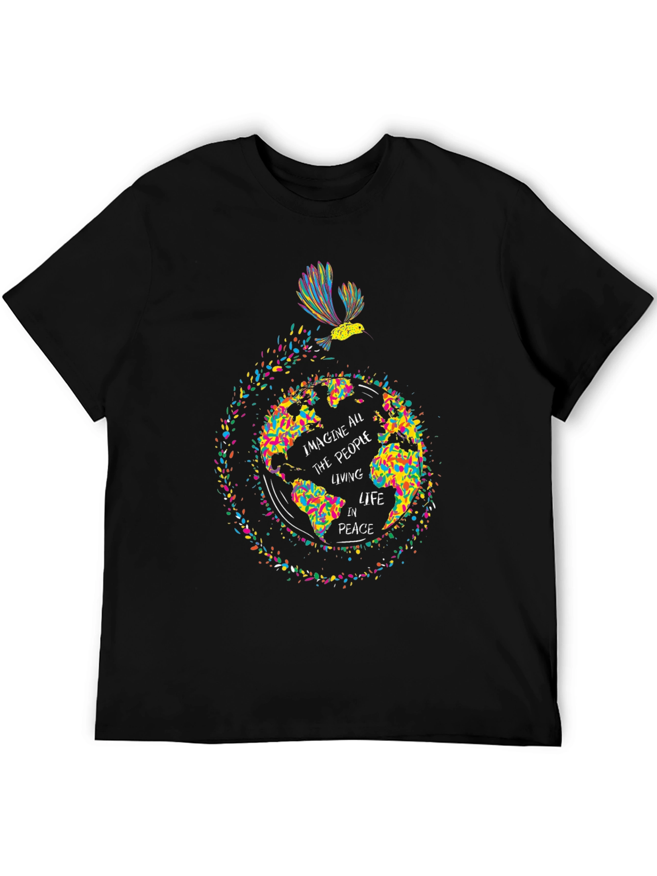 Imagine Peace Graphic Tee - Soft Cotton Comfort