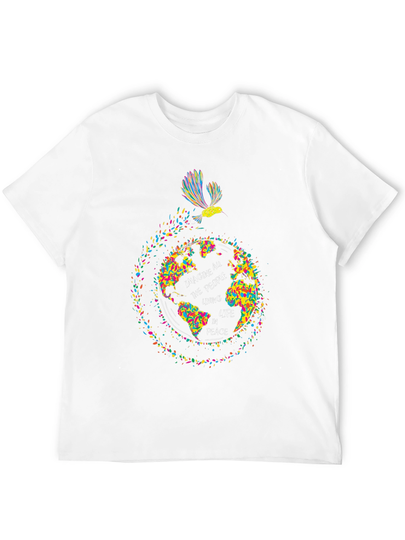 Imagine Peace Graphic Tee - Soft Cotton Comfort