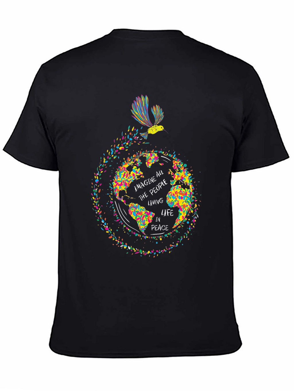 Imagine Peace Graphic Tee - Soft Cotton Comfort