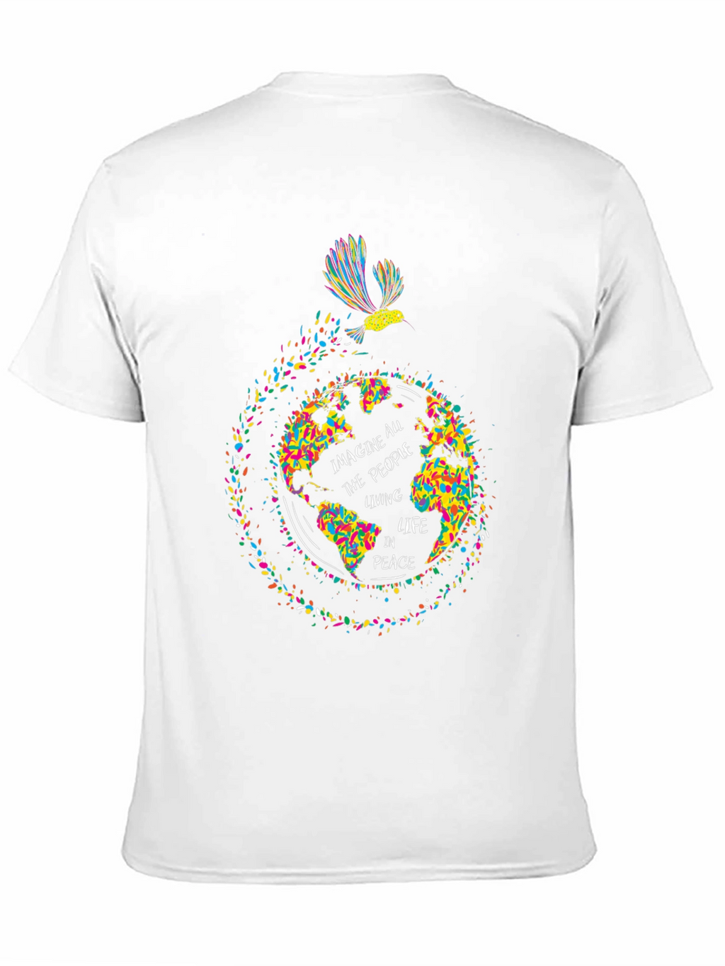 Imagine Peace Graphic Tee - Soft Cotton Comfort