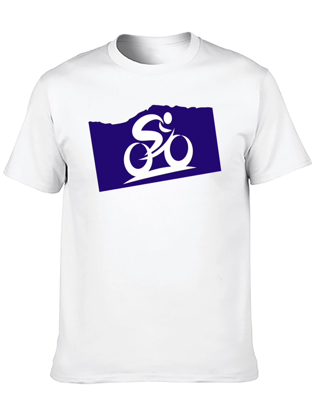 Cycling Graphic Tee - Black