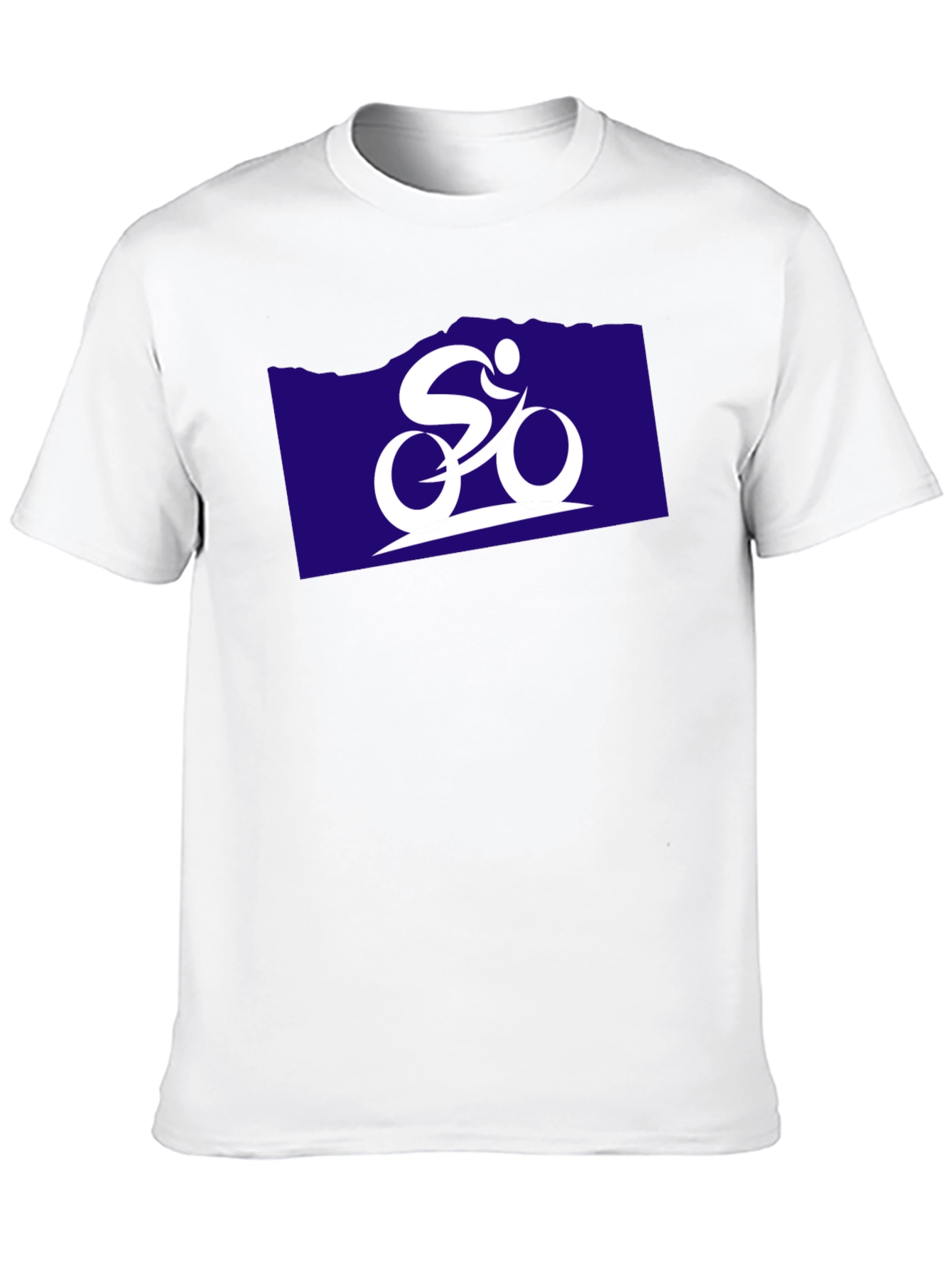 Cycling Graphic Tee - Black
