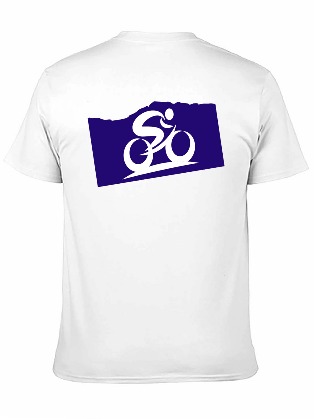 Cycling Graphic Tee - Black