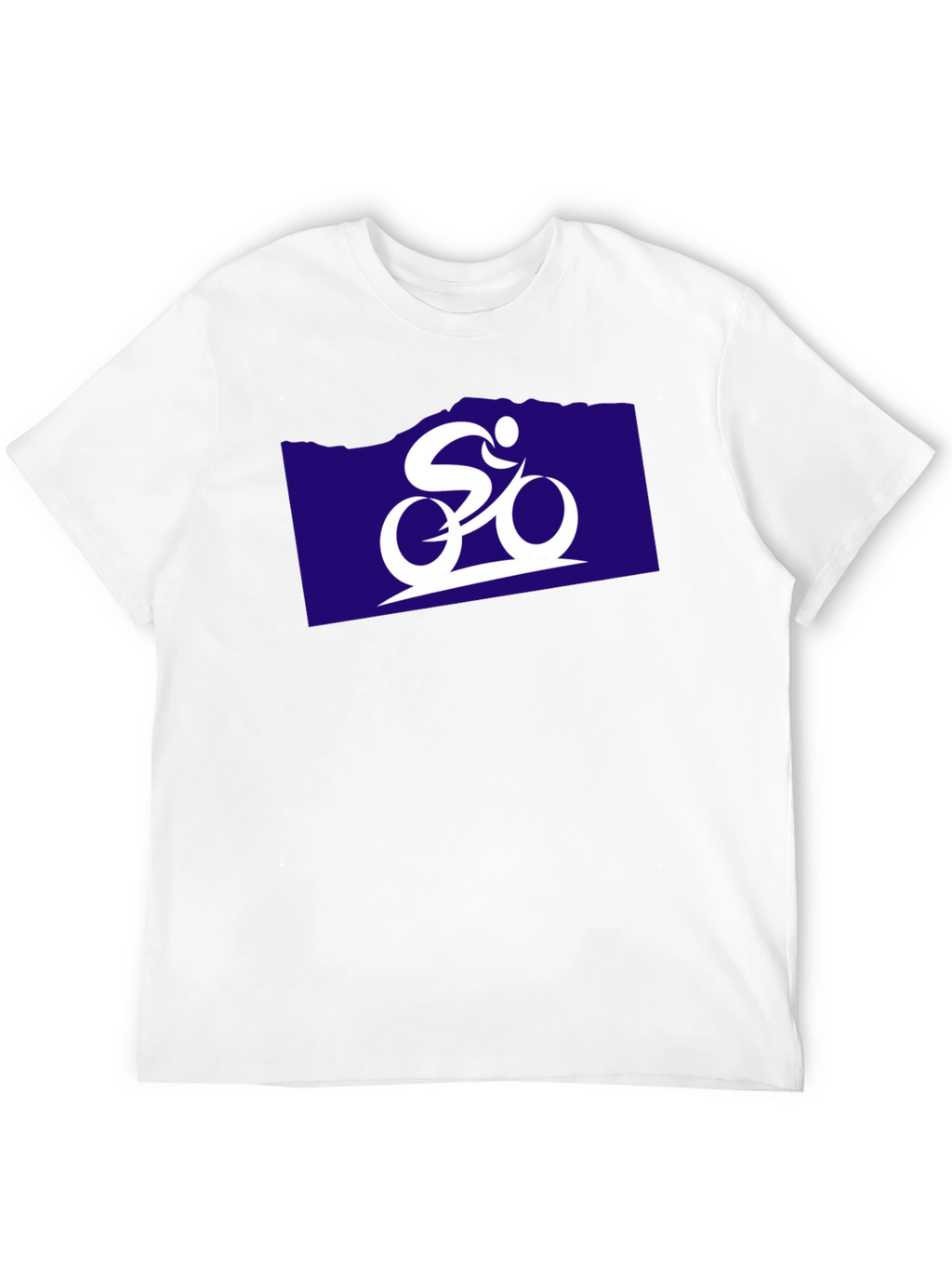 Cycling Graphic Tee - Black
