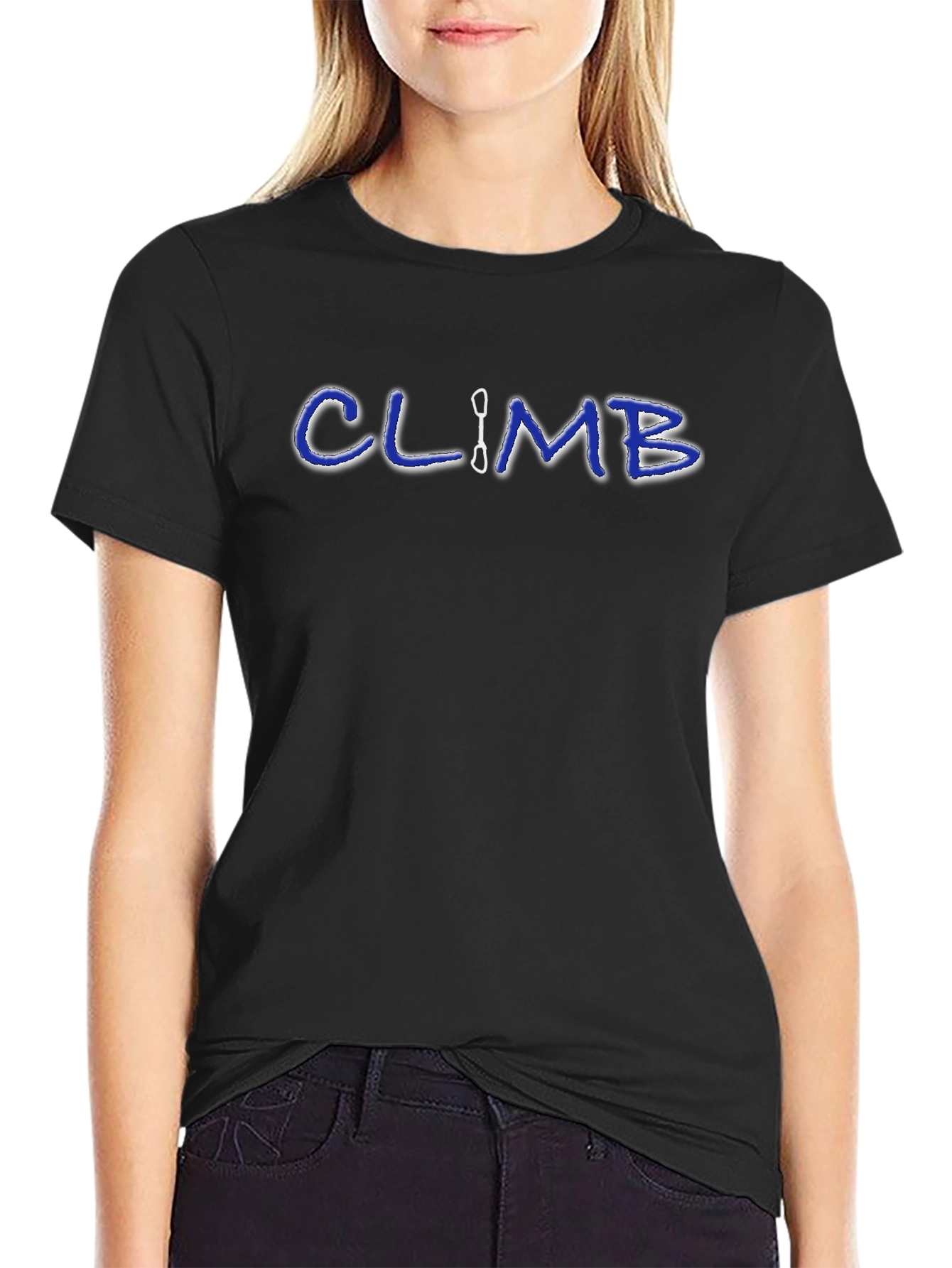 Climb T-Shirt Rock Climbing Gear Climber Tee