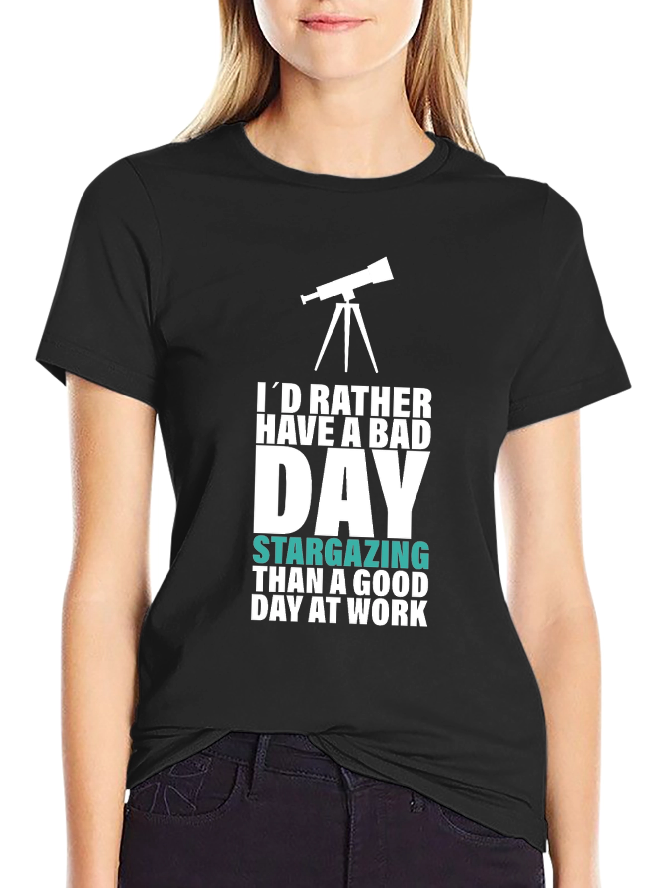 Astronomy Lover T-Shirt: Bad Day Stargazing