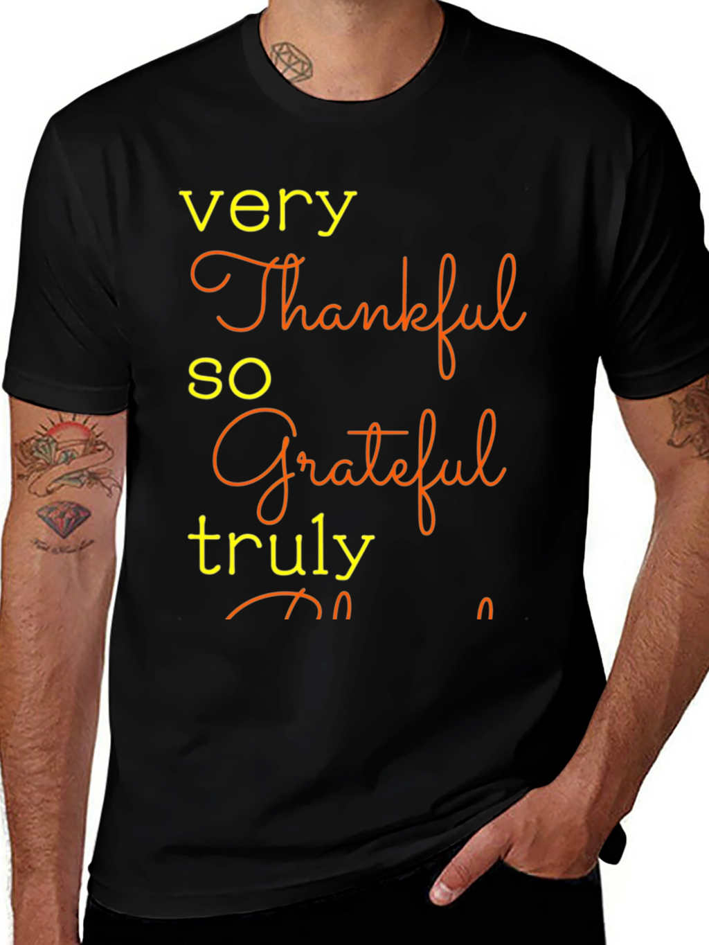 Very Thankful Graphic T-Shirt