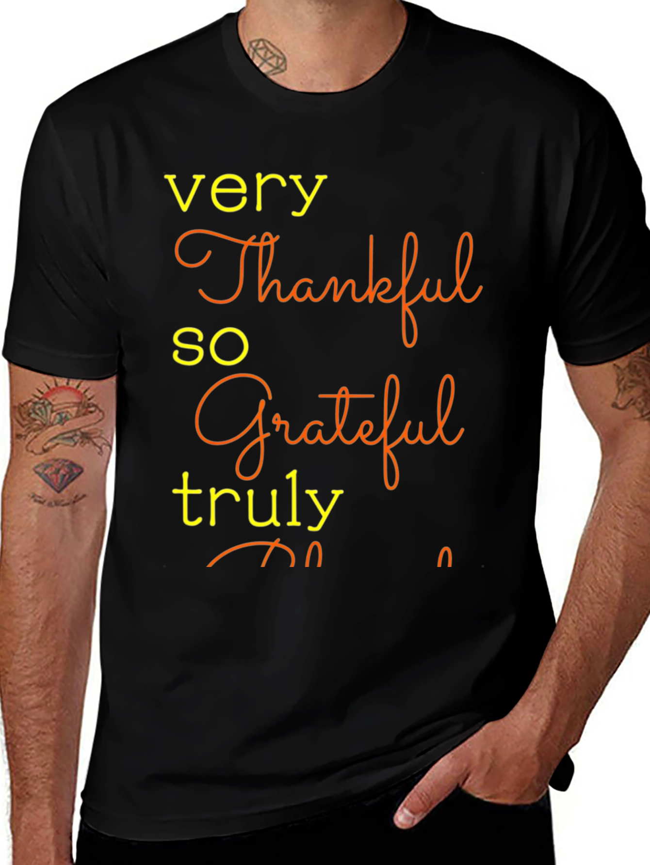 Very Thankful Graphic T-Shirt