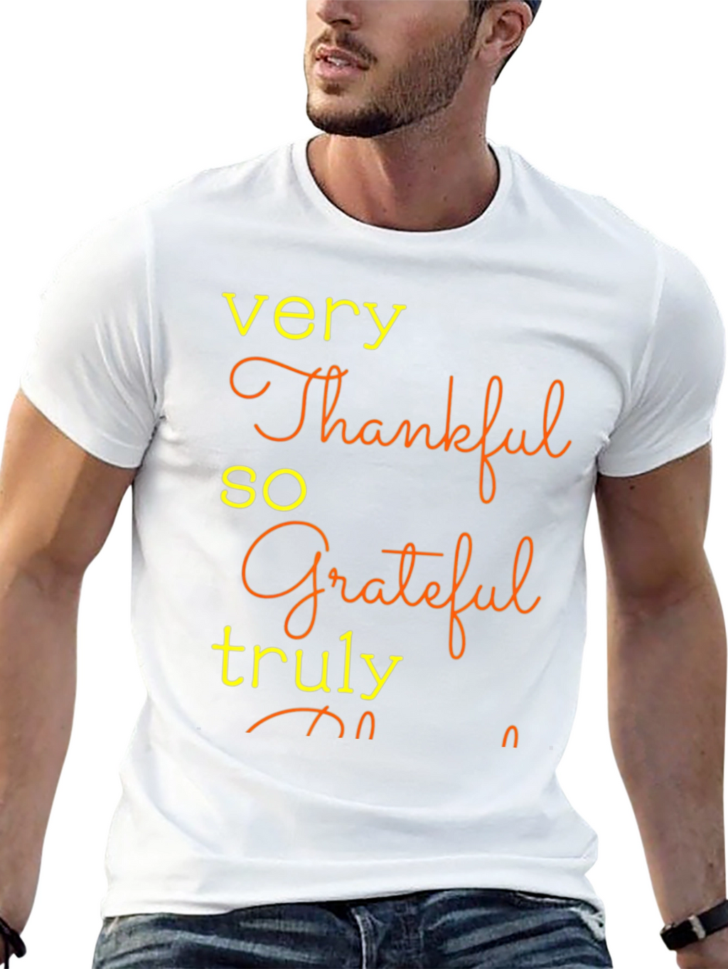 Very Thankful Graphic T-Shirt