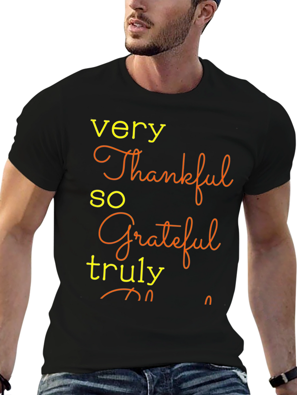 Very Thankful Graphic T-Shirt