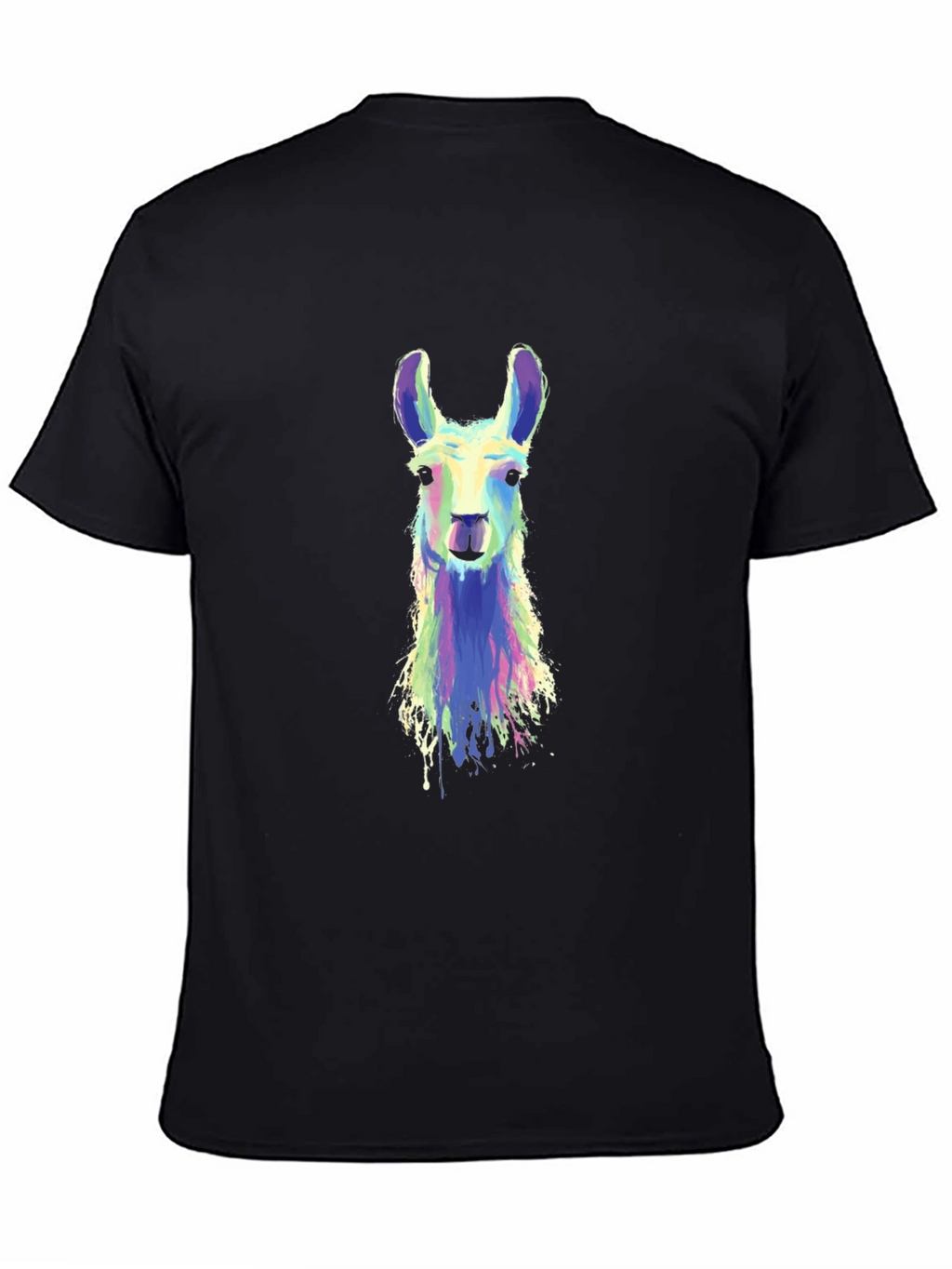 Llama Art Graphic Tee - Cool Animal Shirt