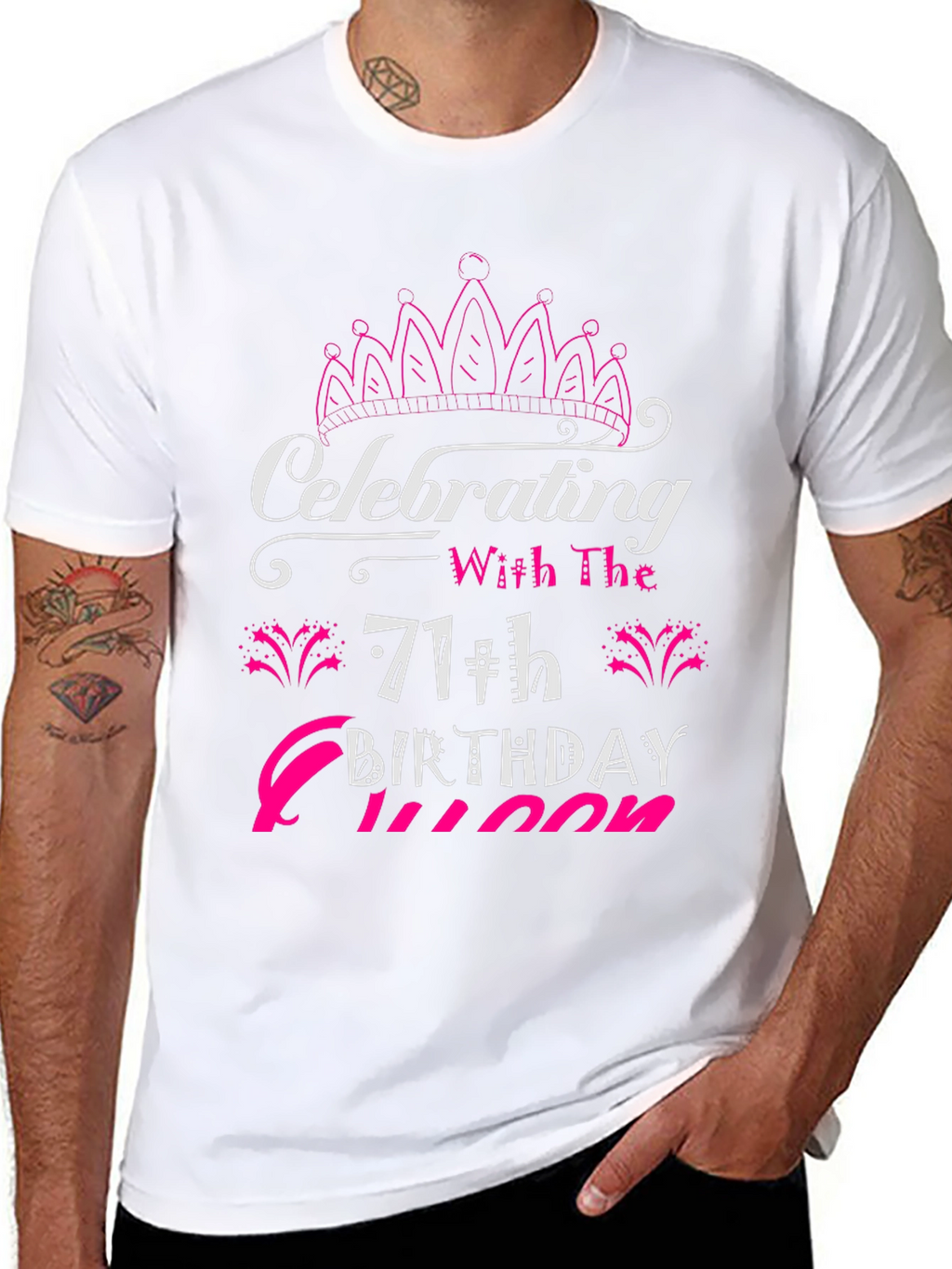 Celebrating 71st Birthday Queen T-Shirt