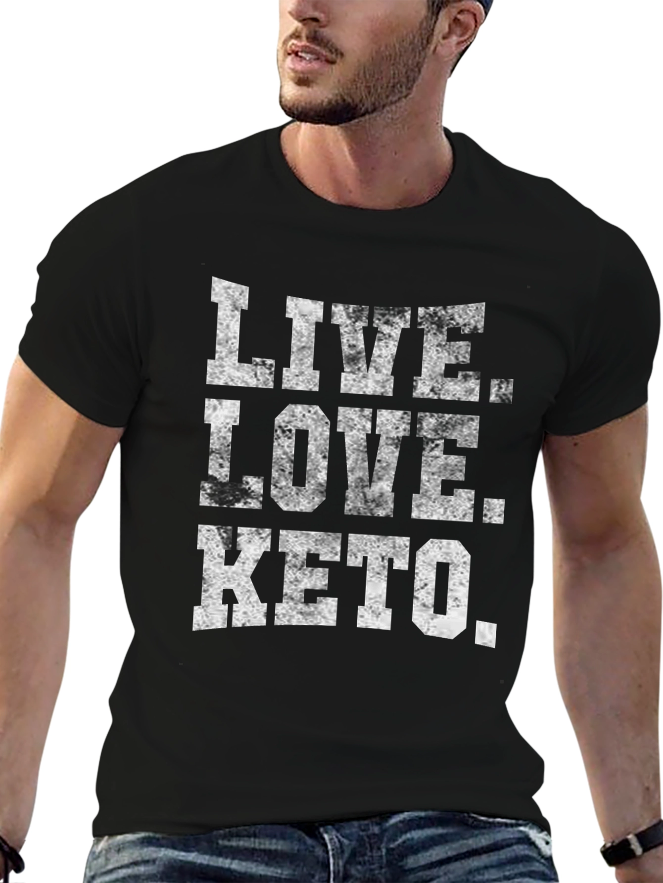 Live Love Keto Graphic T-Shirt