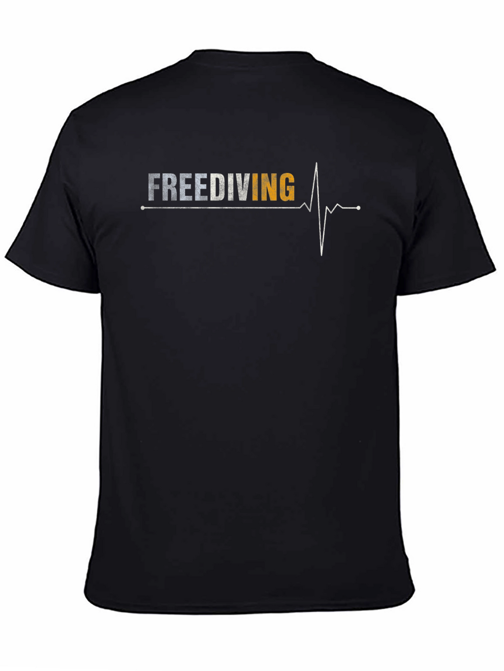 Freediving Heartbeat T-Shirt - Divers Graphic Tee
