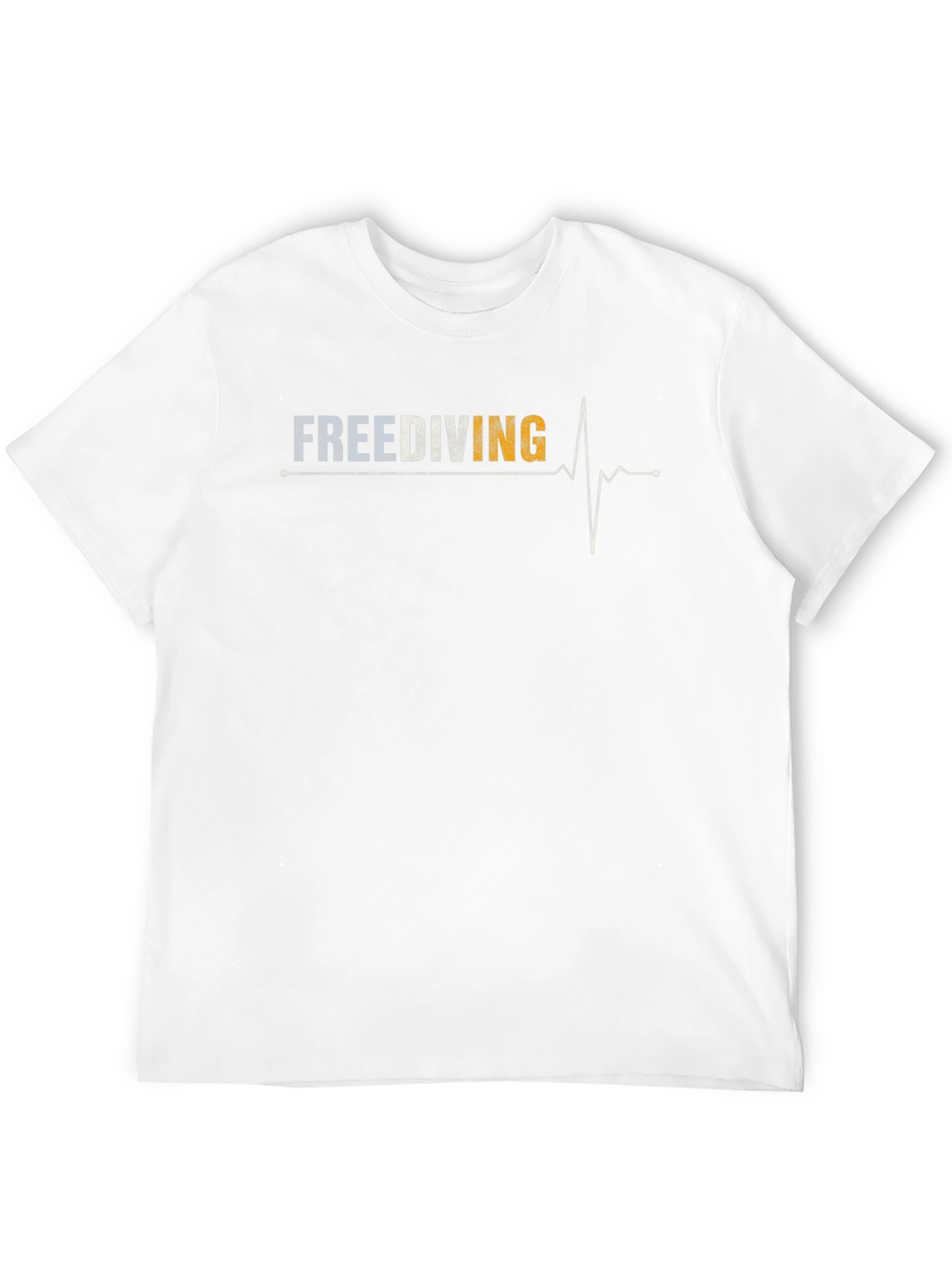 Freediving Heartbeat T-Shirt - Divers Graphic Tee