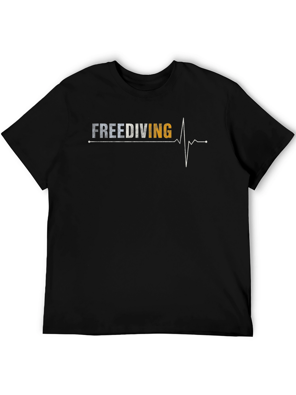 Freediving Heartbeat T-Shirt - Divers Graphic Tee