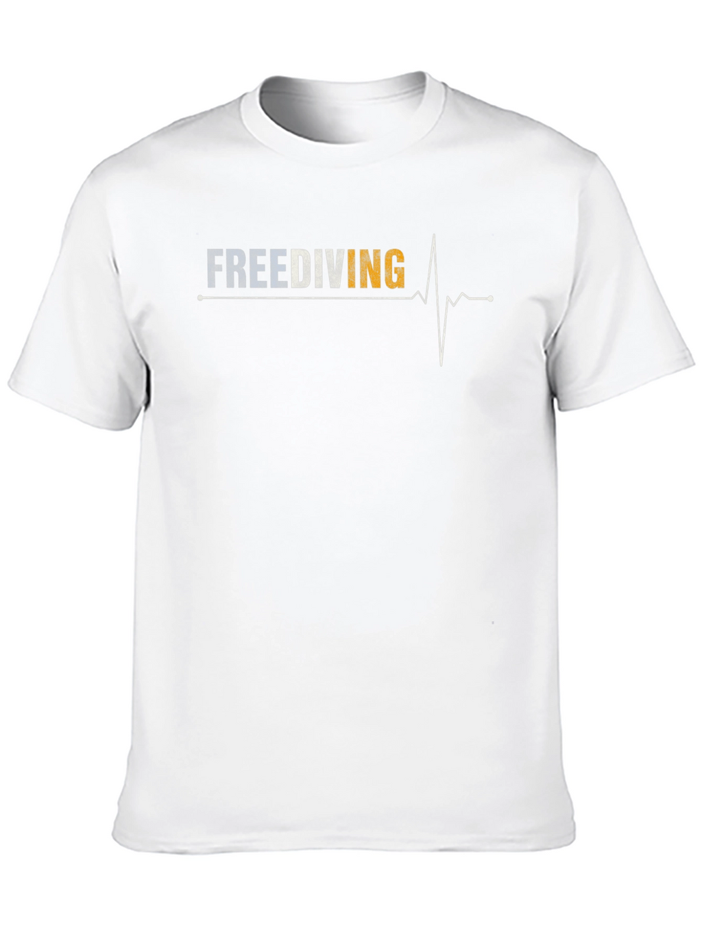 Freediving Heartbeat T-Shirt - Divers Graphic Tee