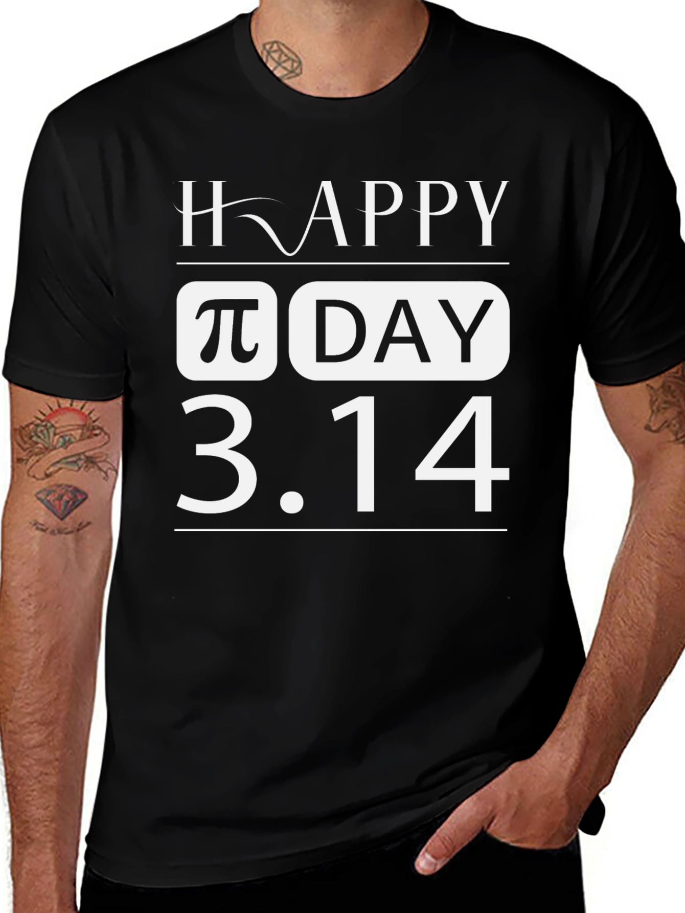 Happy Pi Day T-Shirt - 3.14 Math Tee