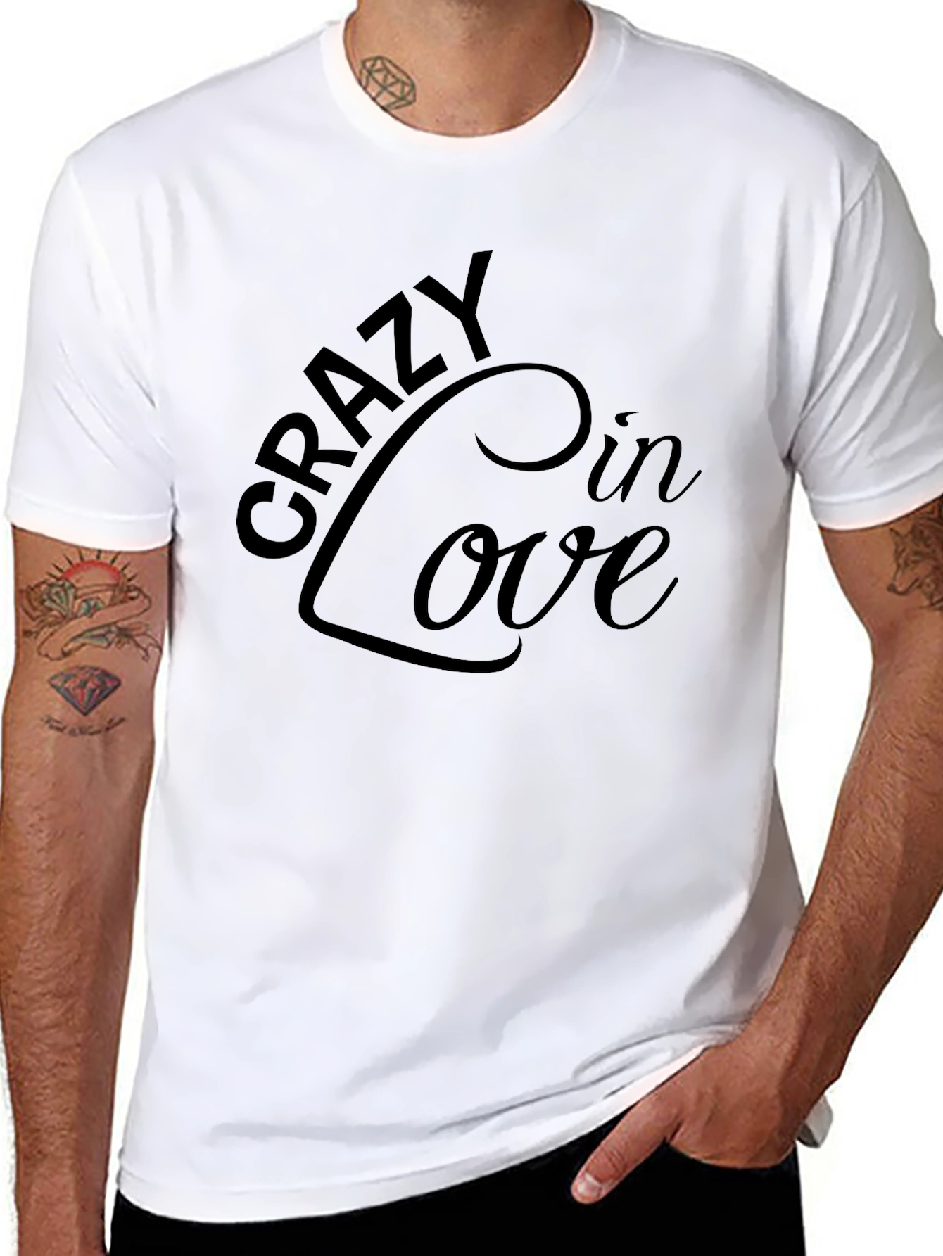 Crazy In Love T-Shirt - Stylish Graphic Tee