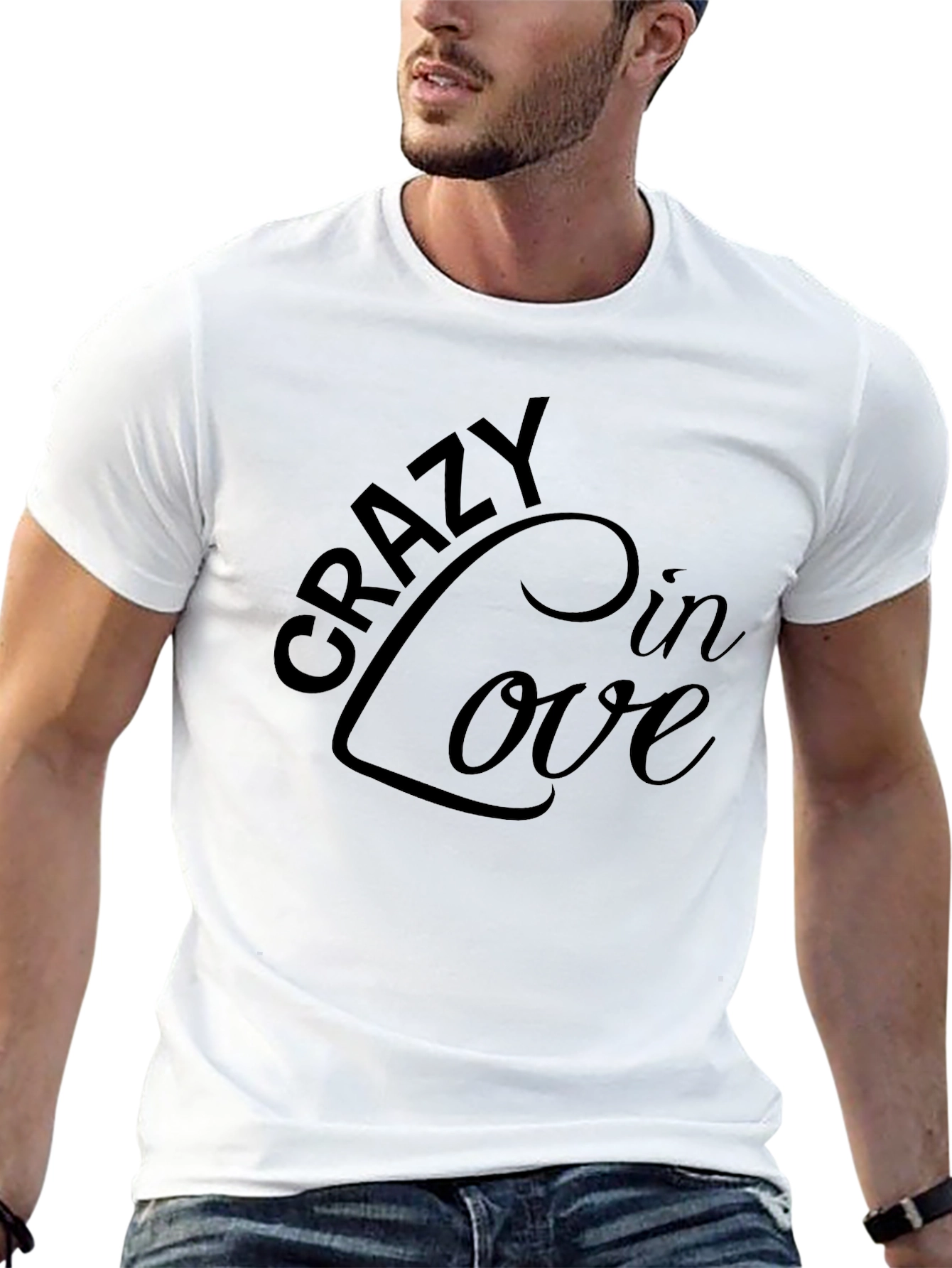 Crazy In Love T-Shirt - Stylish Graphic Tee