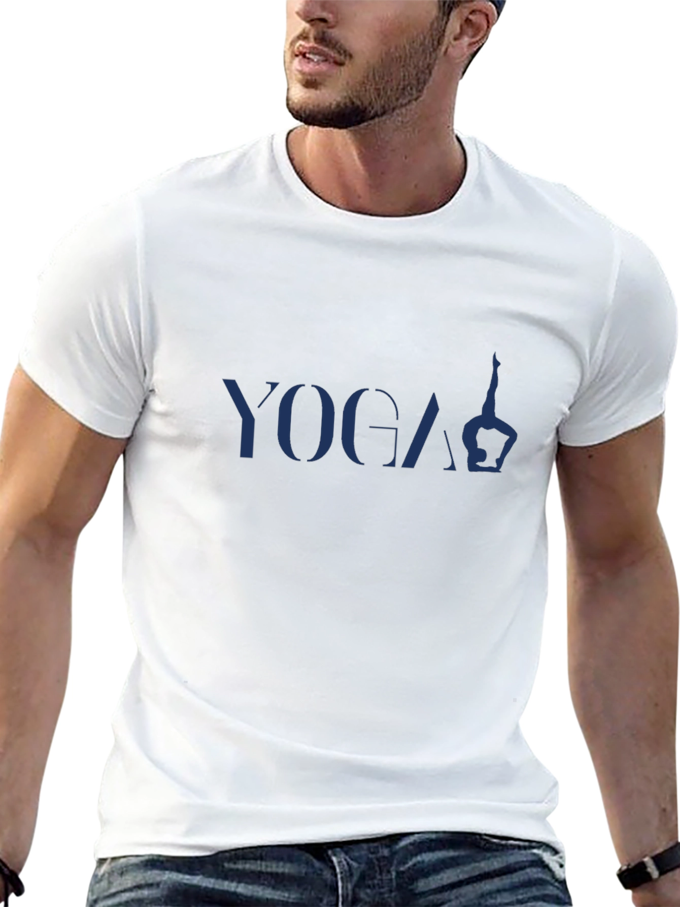 Yoga Pose Graphic T-Shirt - Relax & Unwind