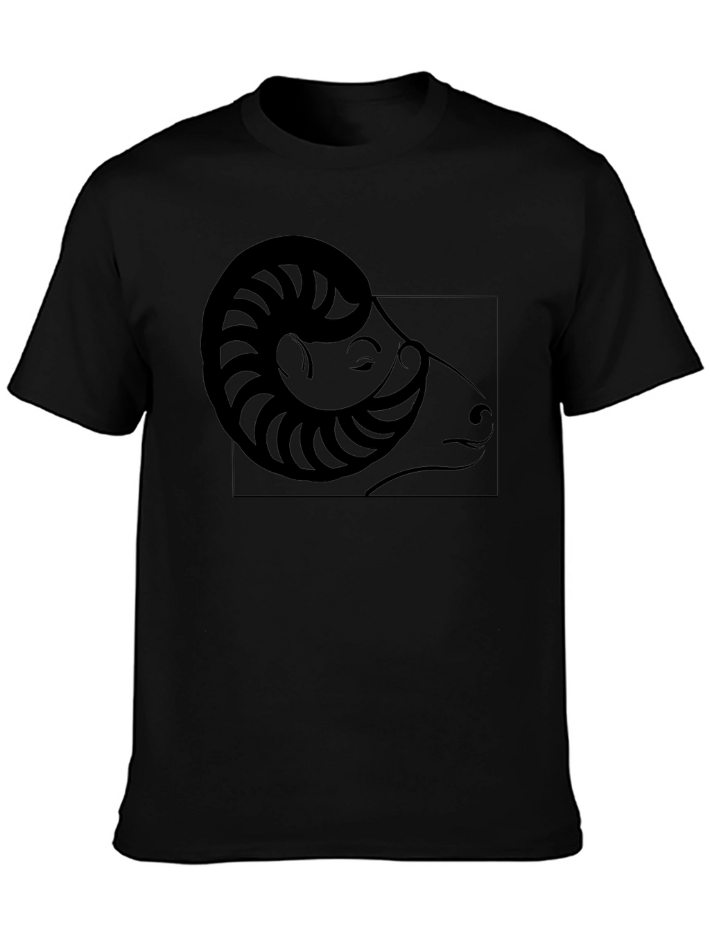 Black Ram Graphic Tee - Stylish Casual Wear