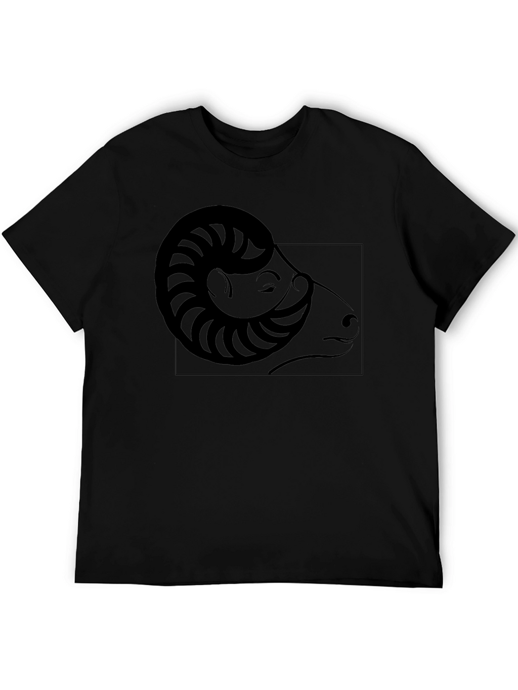 Black Ram Graphic Tee - Stylish Casual Wear