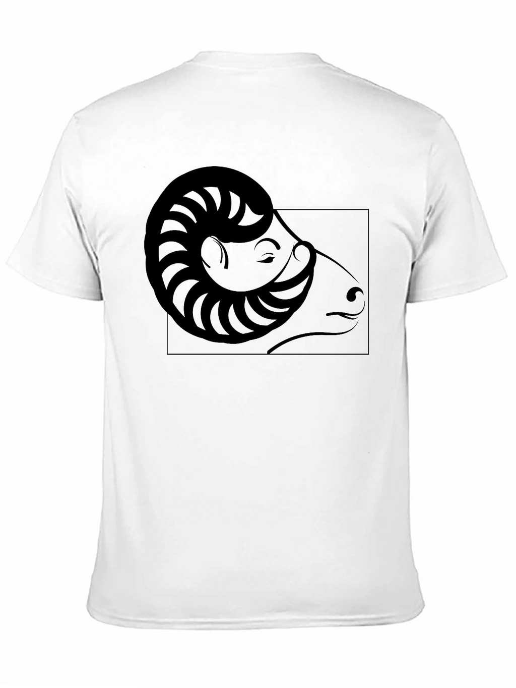 Black Ram Graphic Tee - Stylish Casual Wear