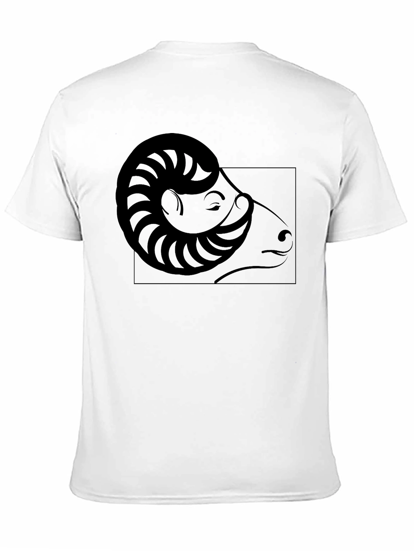 Black Ram Graphic Tee - Stylish Casual Wear