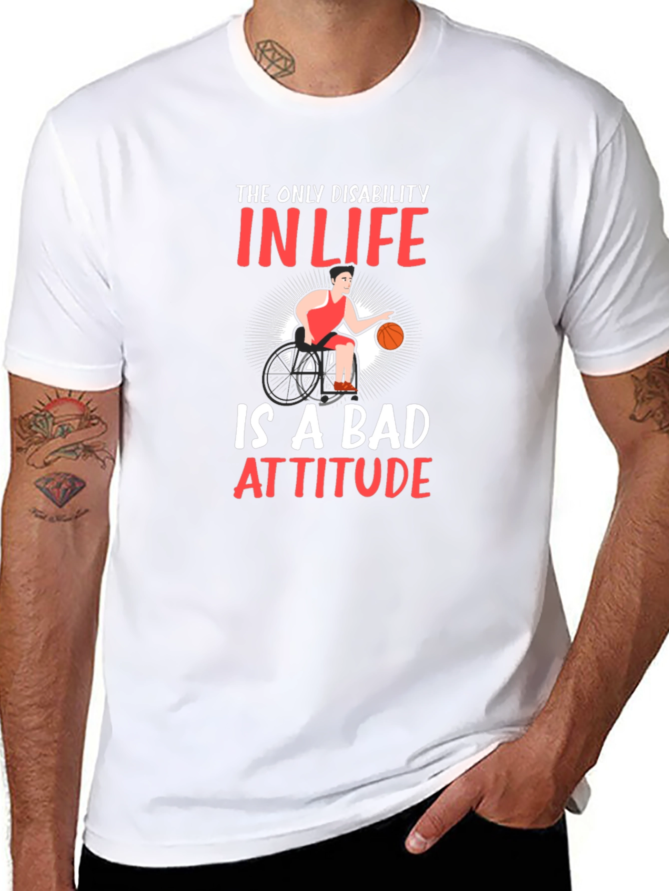 Inspirational Disability Awareness T-Shirt