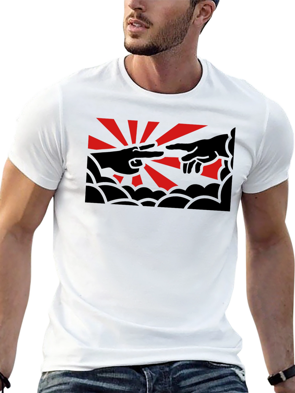 Rock Paper Scissors Hand Creation T-Shirt