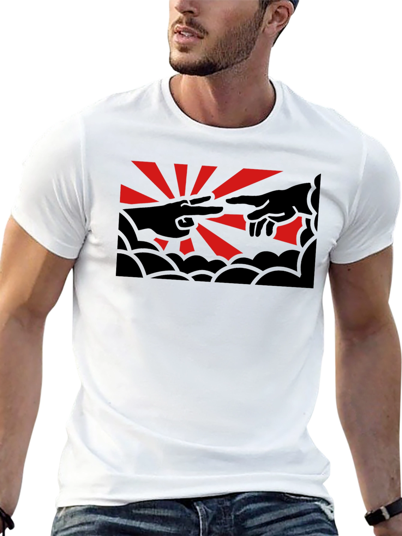 Rock Paper Scissors Hand Creation T-Shirt