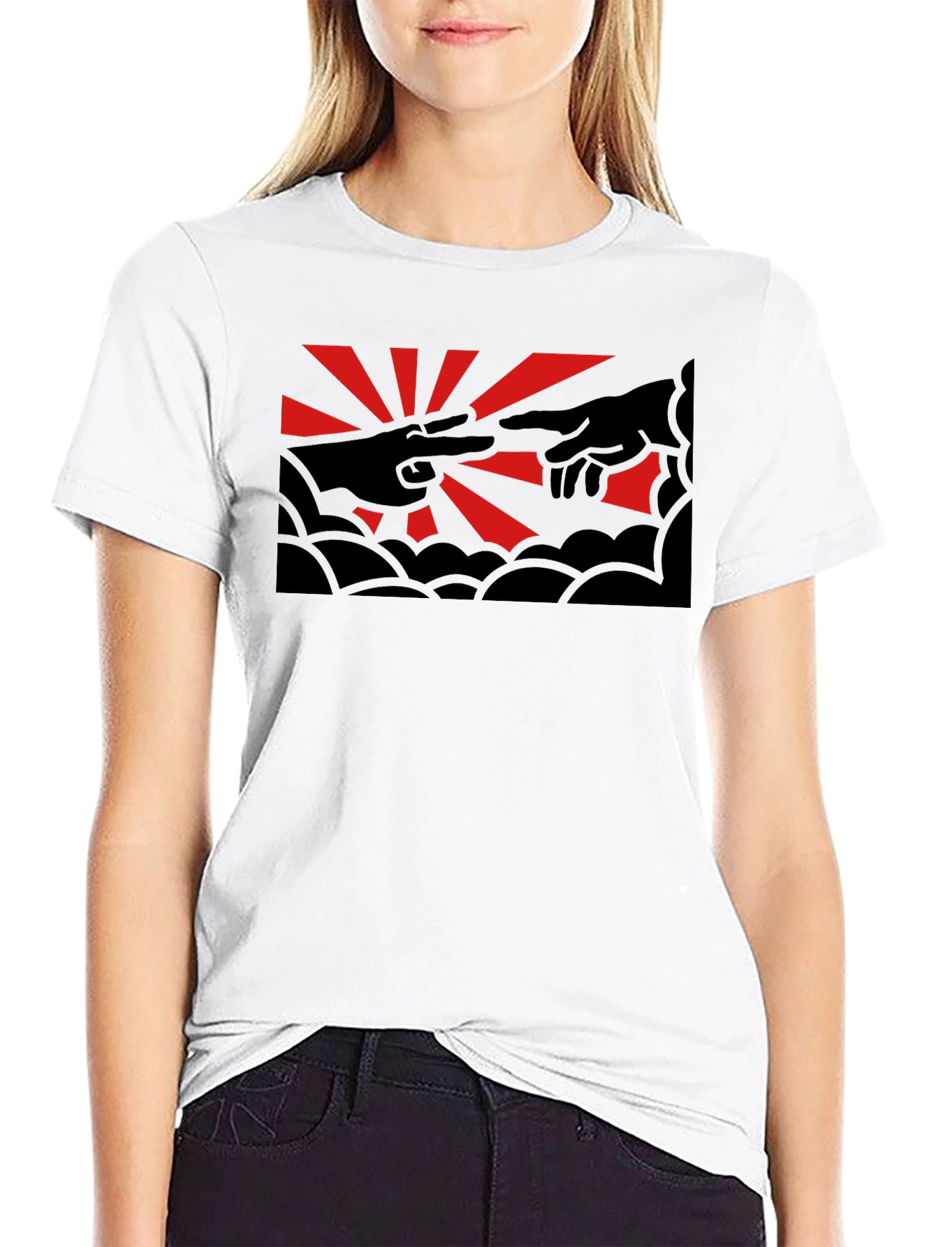 Rock Paper Scissors Hand Creation T-Shirt