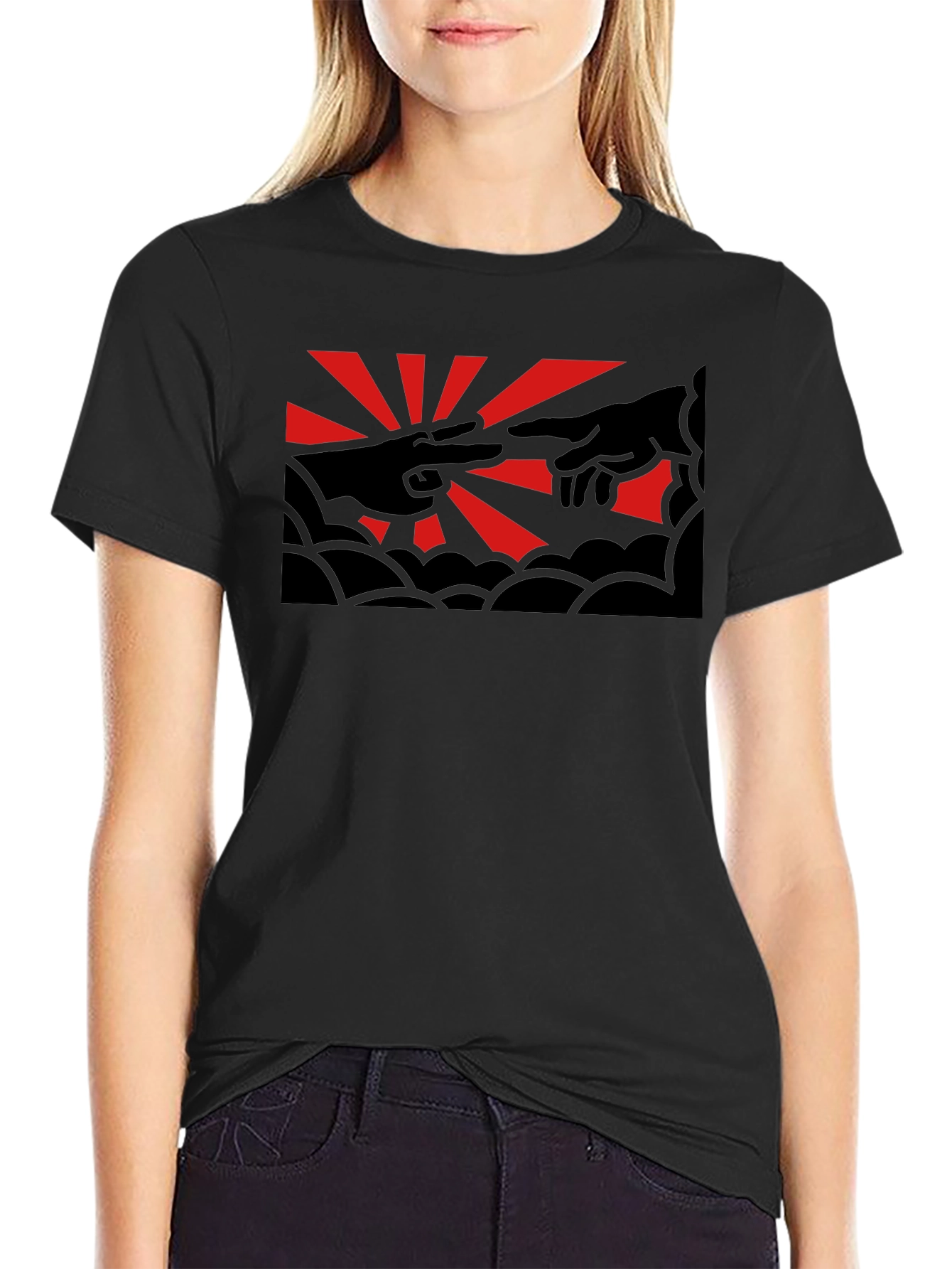Rock Paper Scissors Hand Creation T-Shirt