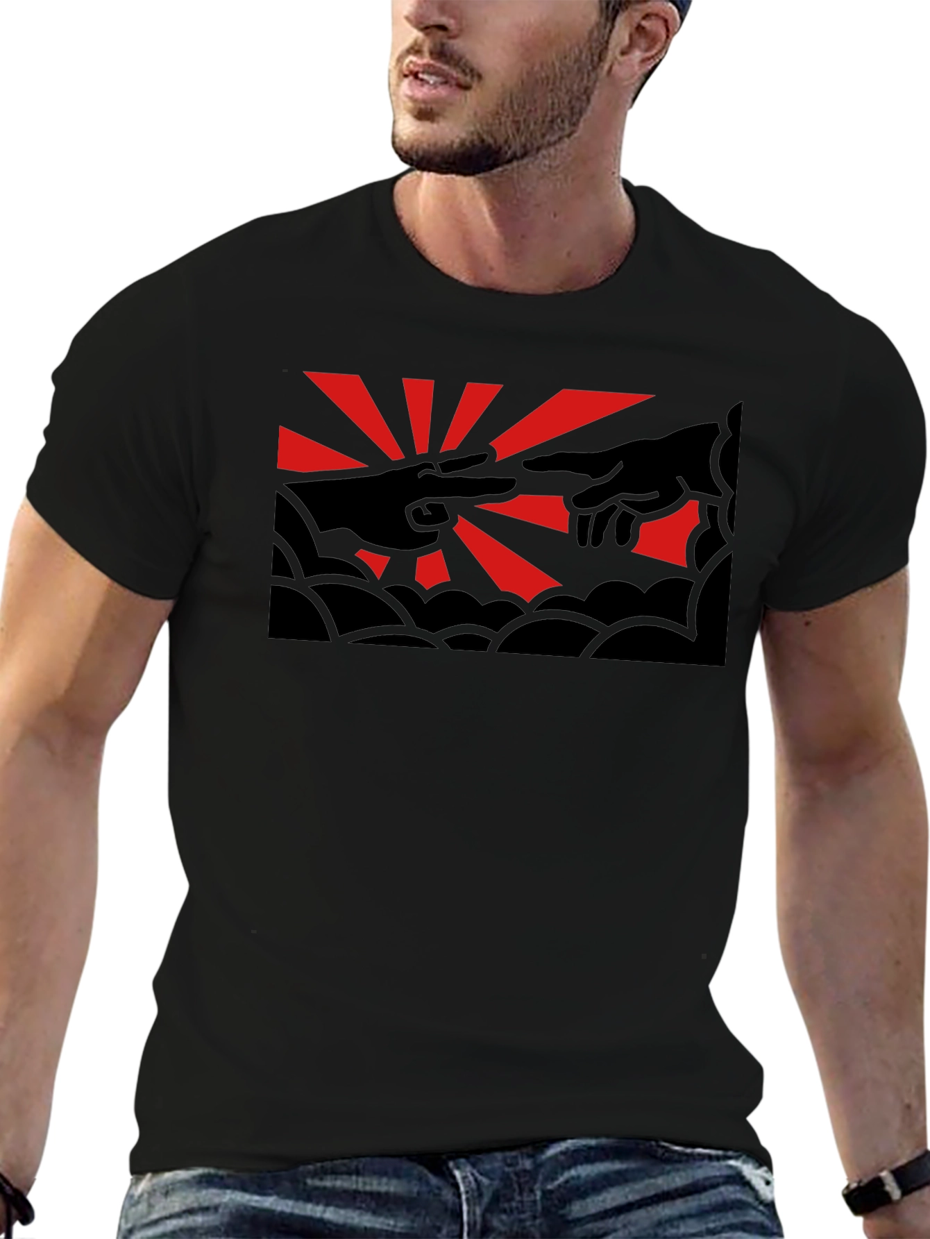 Rock Paper Scissors Hand Creation T-Shirt