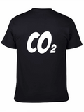 CO2 Graphic Tee - Black Cotton Blend