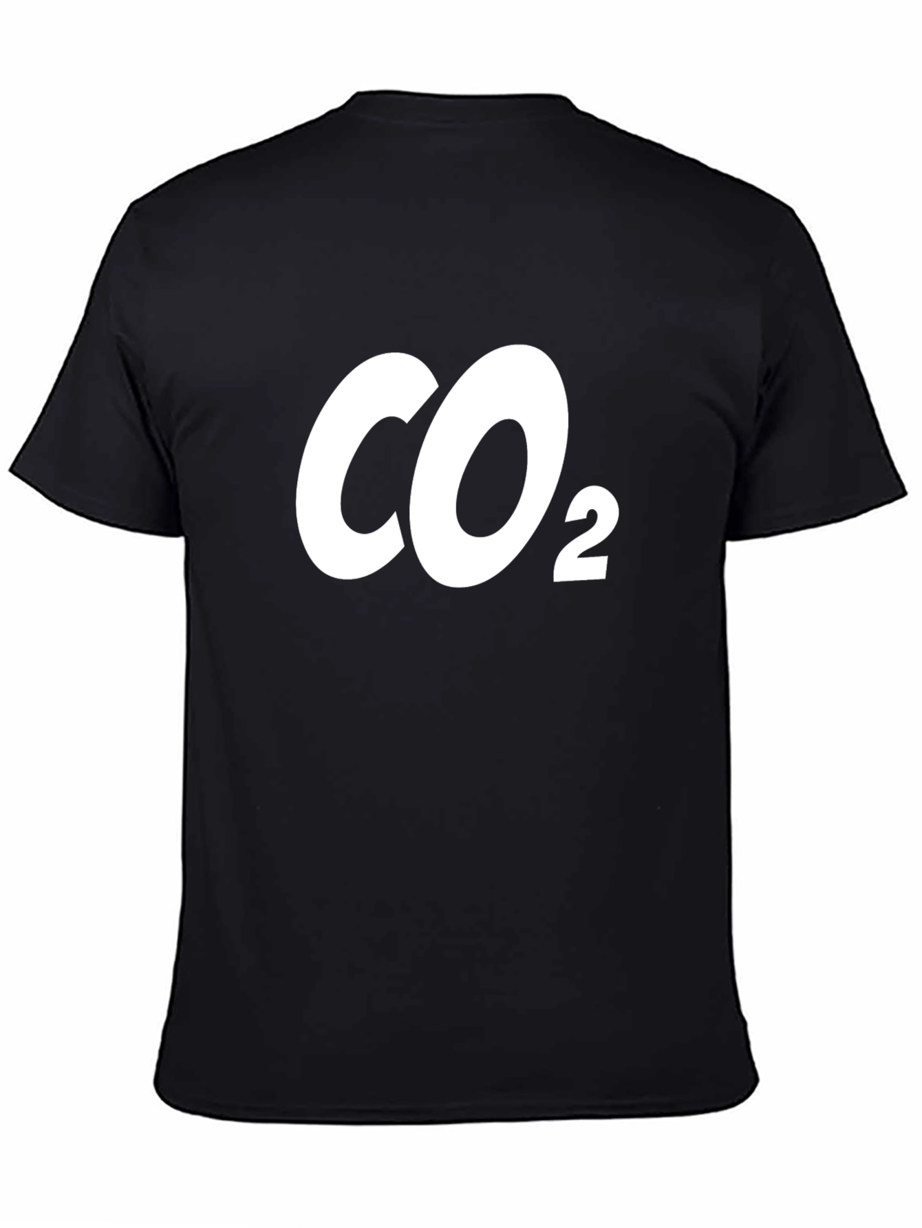 CO2 Graphic Tee - Black Cotton Blend
